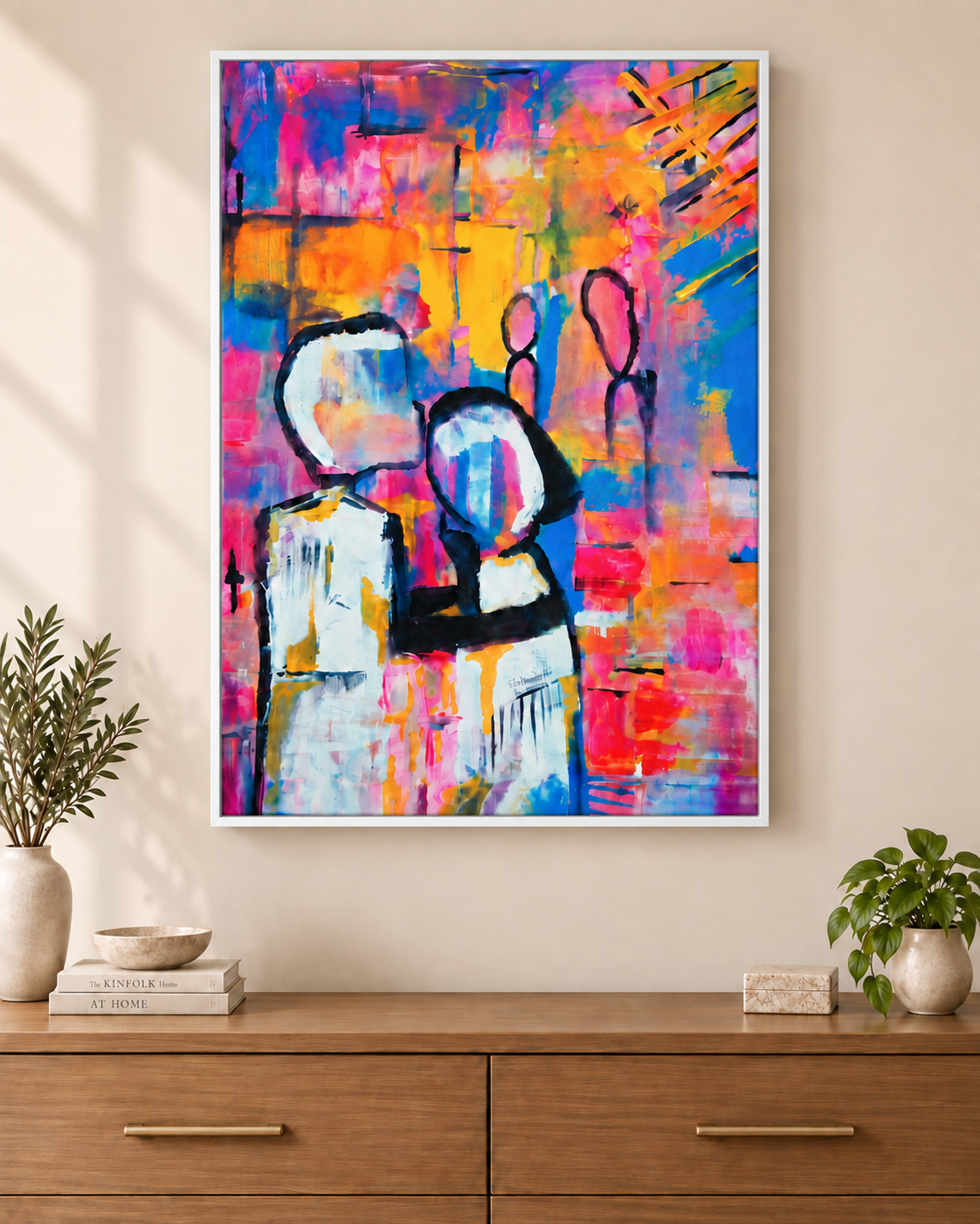 One More Chance — Abstract Canvas