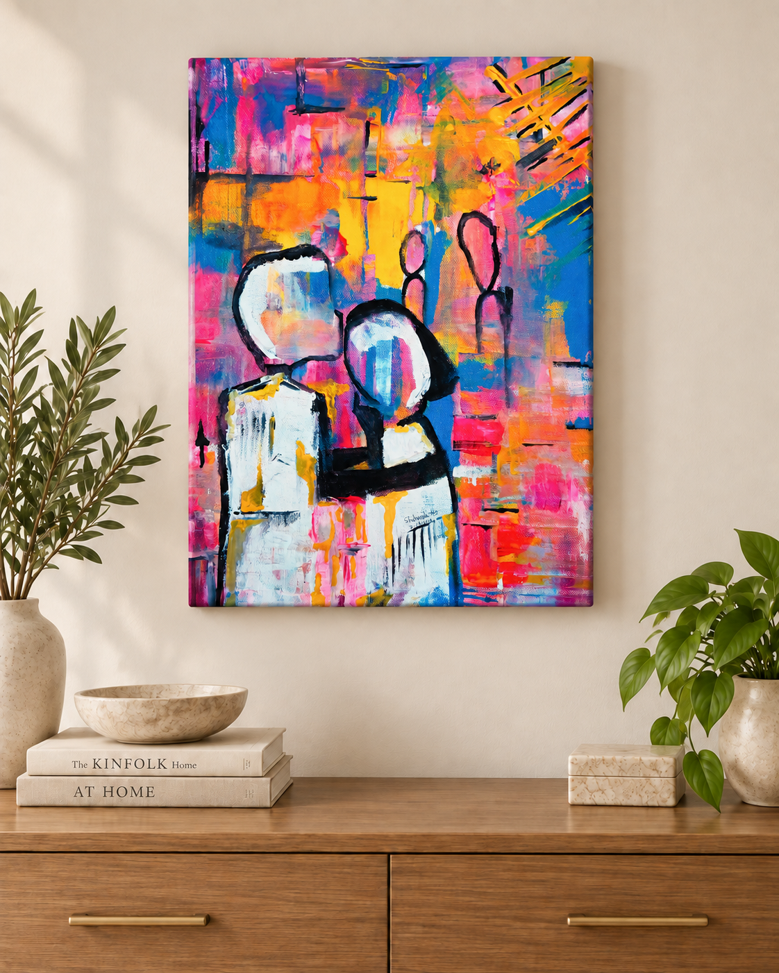 One More Chance — Abstract Canvas