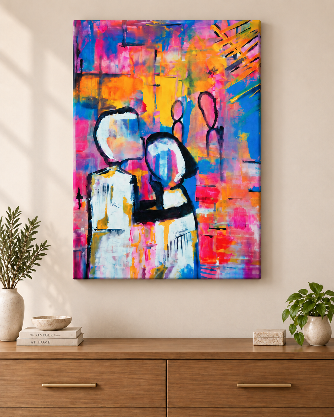 One More Chance — Abstract Canvas