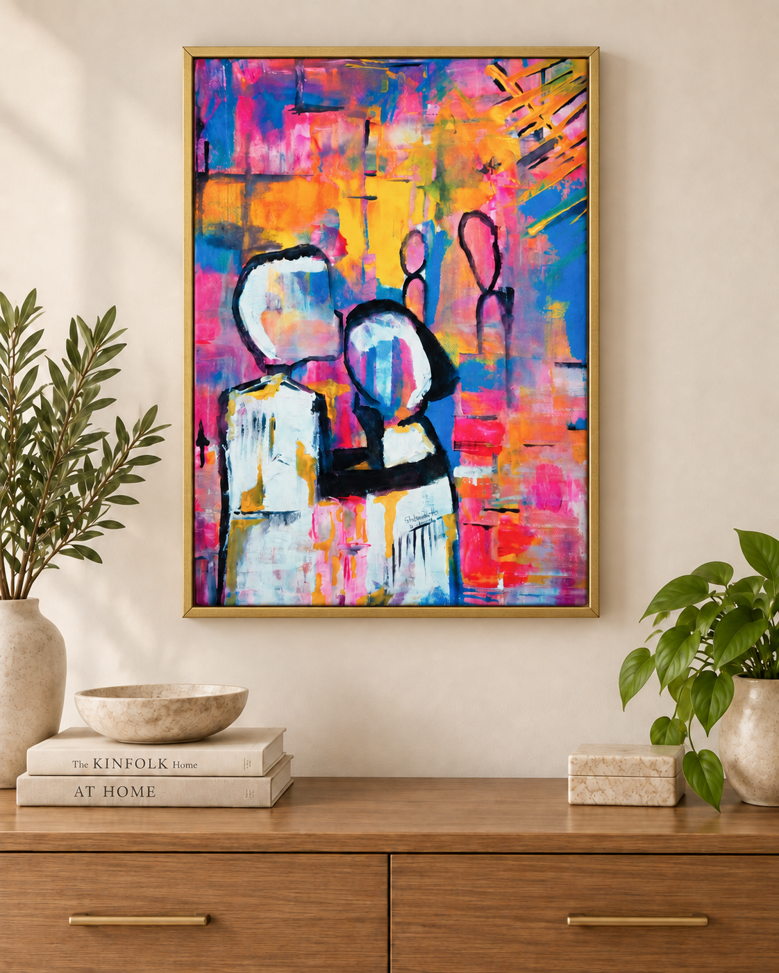 One More Chance — Abstract Canvas