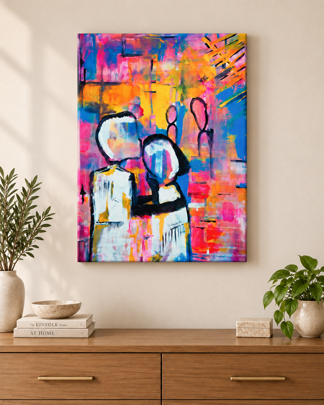 One More Chance — Abstract Canvas
