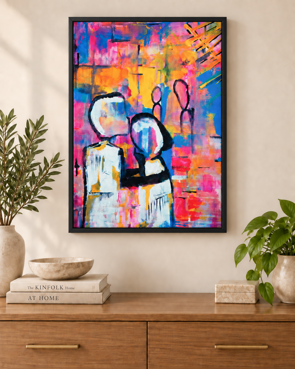 One More Chance — Abstract Canvas