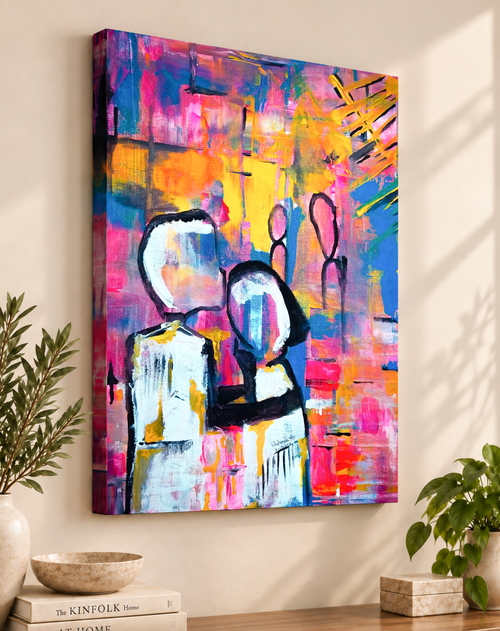 One More Chance — Abstract Canvas