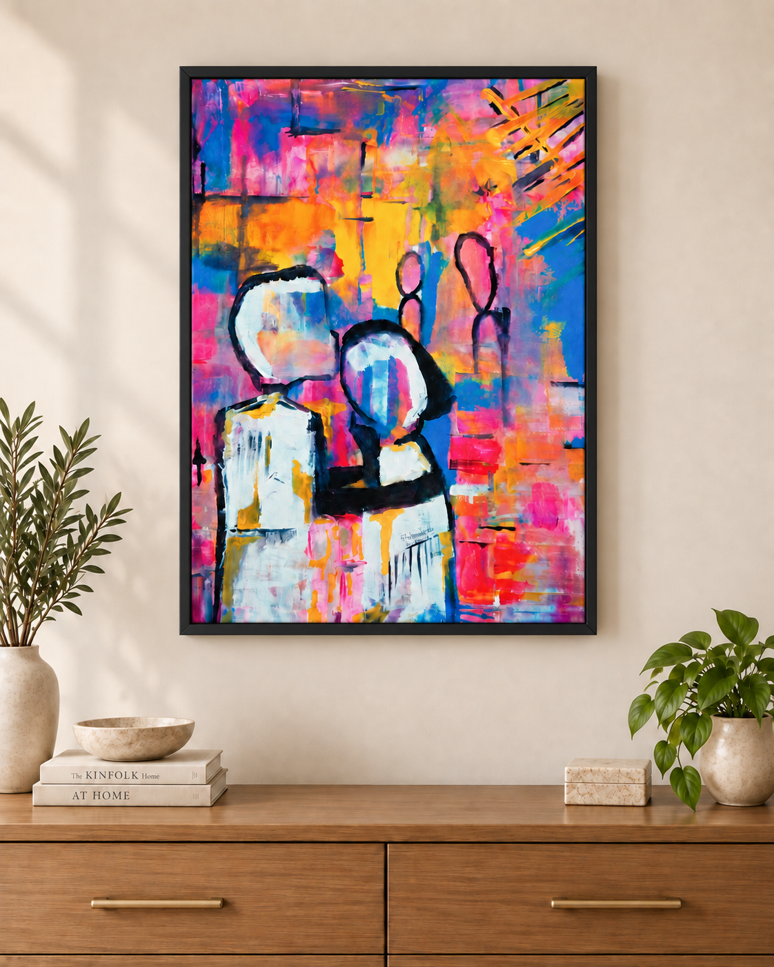 One More Chance — Abstract Canvas