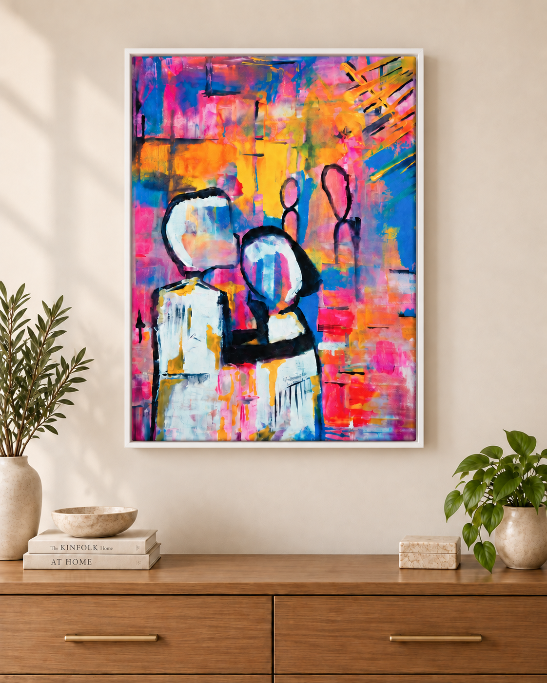 One More Chance — Abstract Canvas